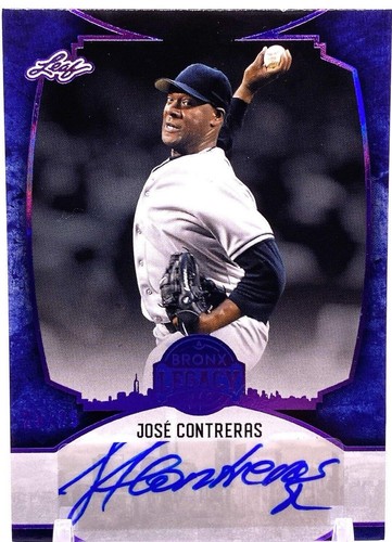 2024 Leaf a Bronx Legacy - Jose Contreras #BA-JC4