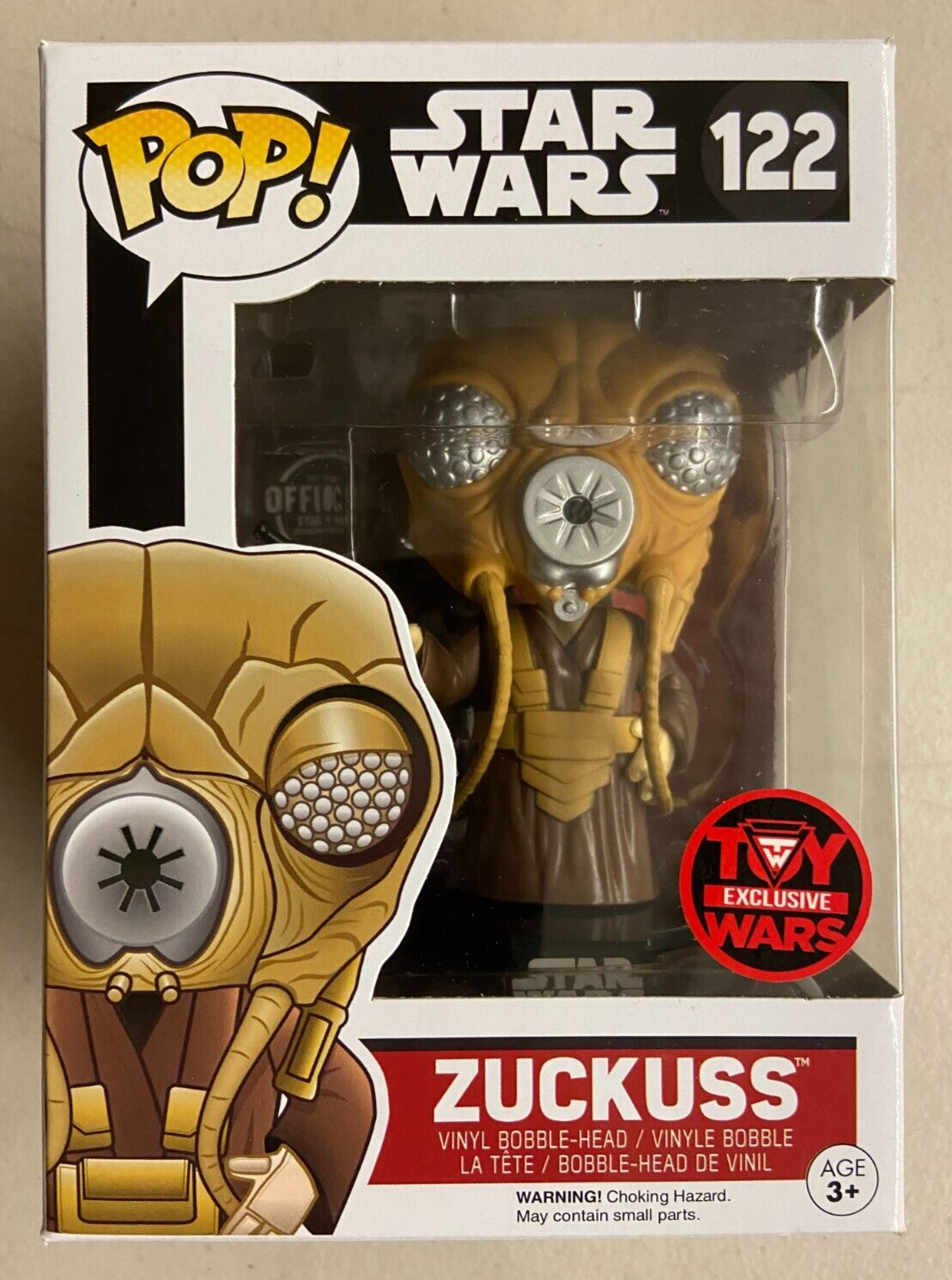 Funko Pop Star Wars Bounty Hunter Zuckuss #122 Toy Wars