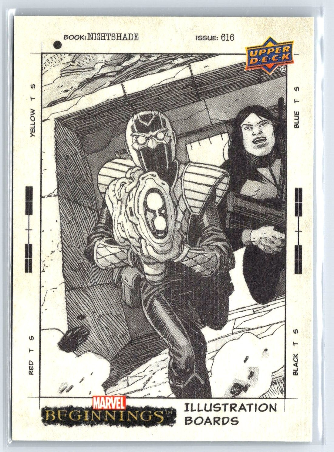 2022 Upper Deck Marvel Beginnings Illustration Boards #IB61