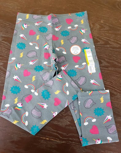 Girls Wonder Nation unicorn leggings size Large new with tags