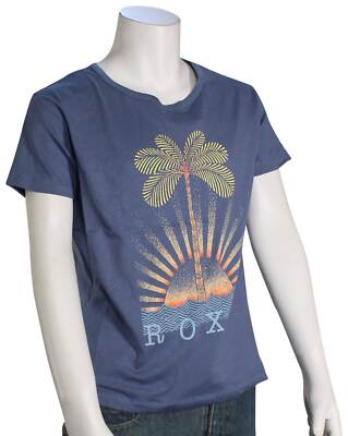 

Футболка Roxy Girls What I Like — Bijou Blue — новинка, Синий