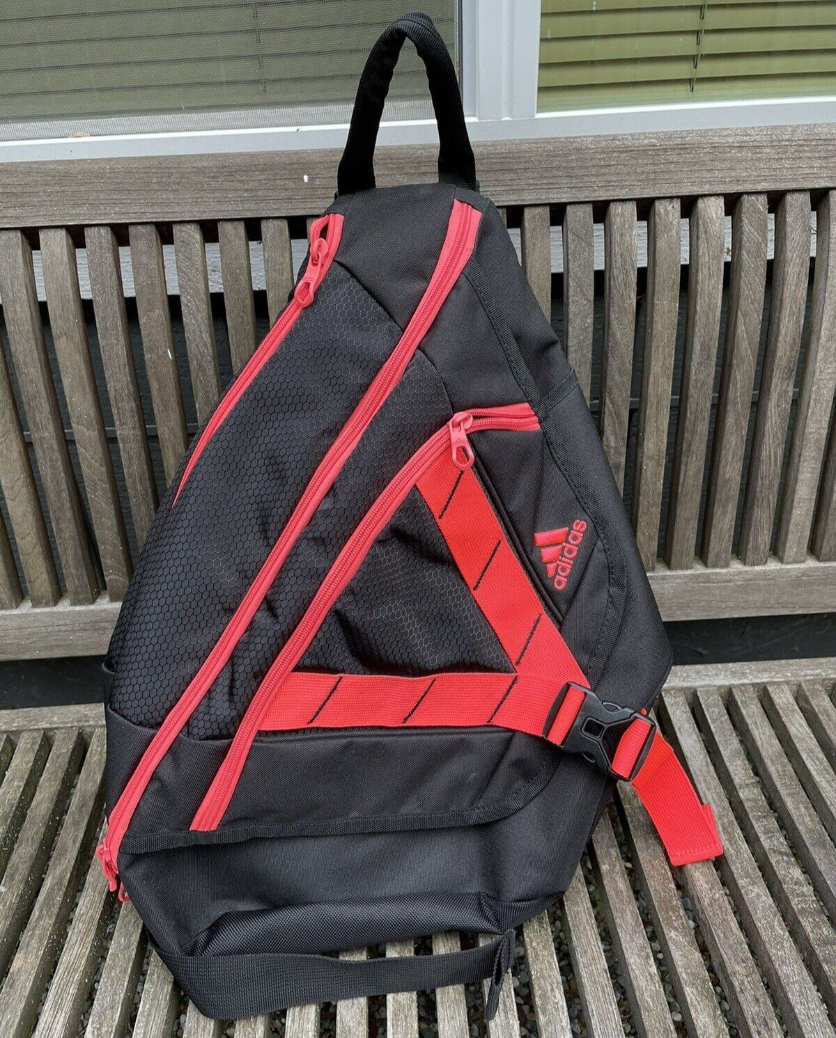 børn æg Bugsering Adidas Backpack Black Coral Load Spring Padded Sling One Strap School Bag  TravelのeBay公認海外通販｜セカイモン