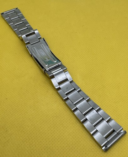 Oyster Style 20mm Bracelet STAINLESS STEEL NOS (To Fit)