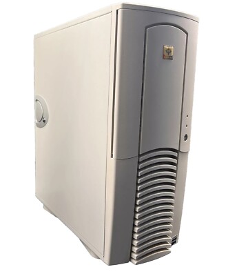 Vintage 00s Greyish Beige Chieftec/Antec Dragon ATX Case - READ