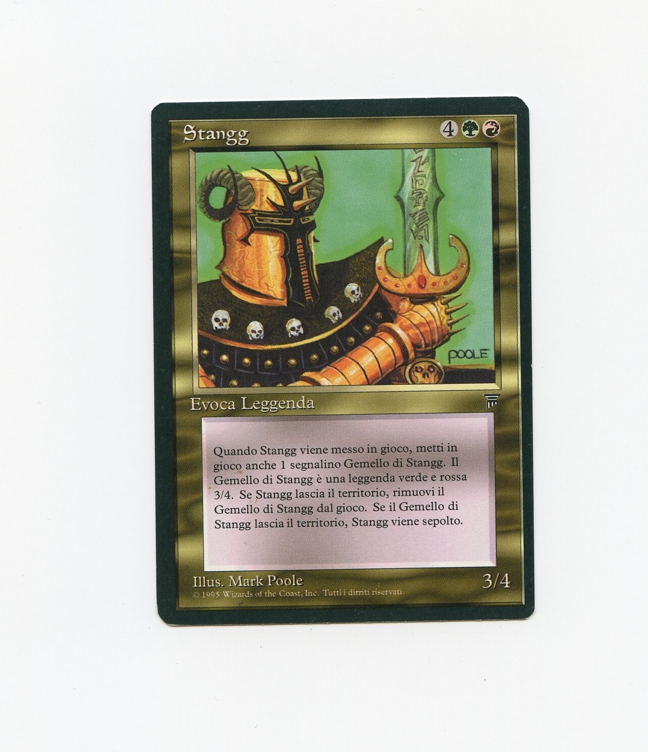 Staang ITALIAN FBB LP MTG Magic the Gathering | eBay