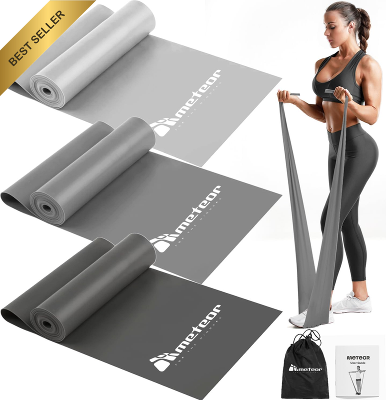 METEOR Resistance Bands, Exercise Bands, Fitness Bands, Resistance Strap for Phy