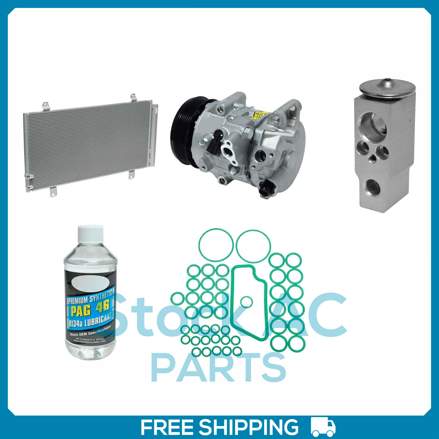 New A/C Kit for Toyota Camry 12 to 17 / Toyota RAV4 2.5L 09 to 12 - Picture 1 of 13