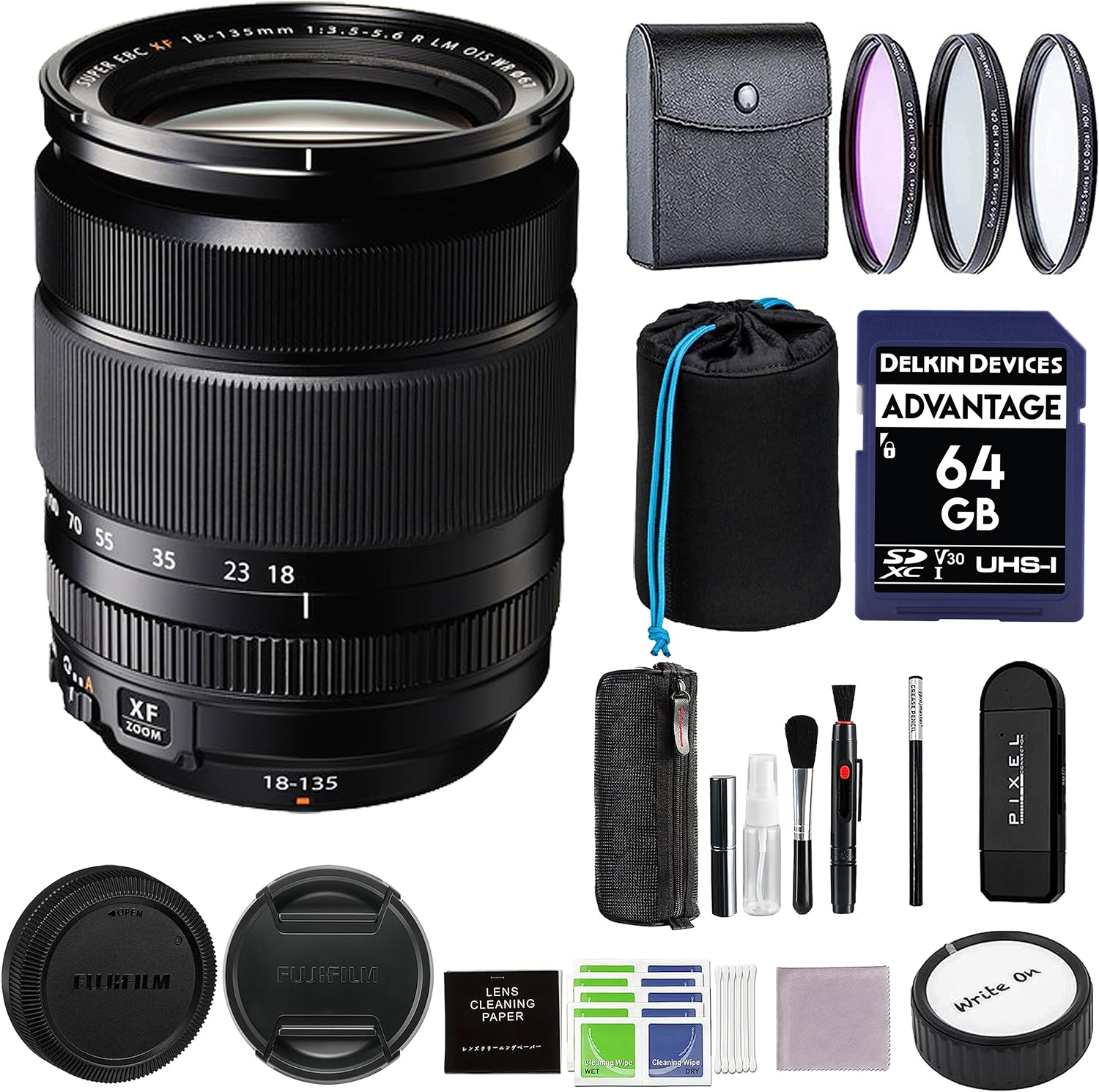 Fuji FUJIFILM XF 18-135mm F3.5-5.6 R LM OIS WR Lens w