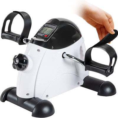 Pedal Exerciser Stationary under Desk Mini Exercise Bike - Peddler Exerciser wit
