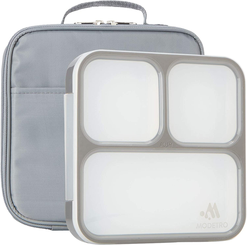 Sports Flat Bento Box Adult Lunch Box Leak Proof Microwavable Easy to Clean Insu