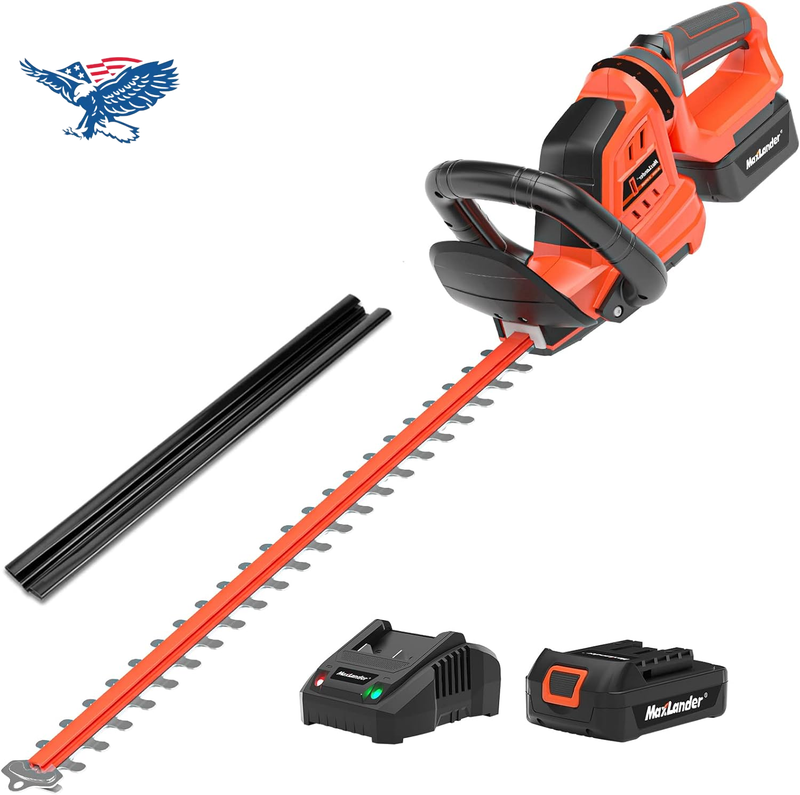 Hedge Trimmer Cordless With 22&rdquo;dual-action Blade, Electric