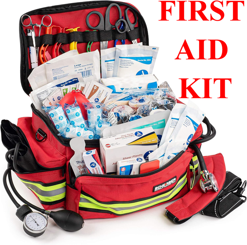 Trauma Bag Kit Large Aid First Responder Complete Stocked EMT EMS