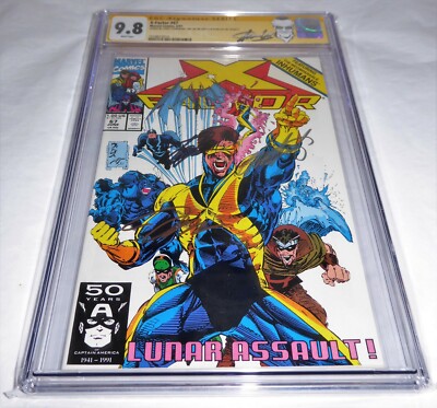 X-Factor #67 CGC SS 3x Signature Autograph JIM STAN LEE CHRIS CLAREMONT Inhumans