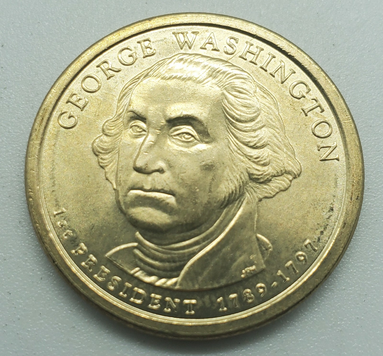 2007年 ジョージ・ワシントン $1 記念硬貨 PR69DCAM 2007年 ジョージ・ワシントン $1 記念硬貨 PR69DCAM