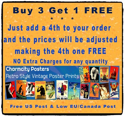 Santa Fe Railroad 1951 The Chief Way Vintage Poster Print Train Travel Tourism