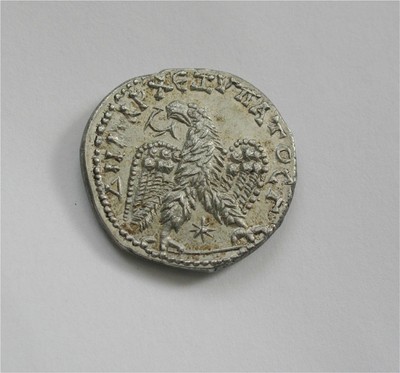 Septimius Severus 195 AD Syria Laodikea-ad-Mare Silver Tetradrahm Coin UNC CNG