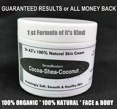 Africa's Best Cocoa Butter - Shea Butter Body Butter Cream 2 oz Organic Moisture