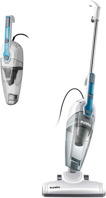 Lightweight Corded Stick Vacuum Cleaner Powerful Suction Convenient Aqua Blue
