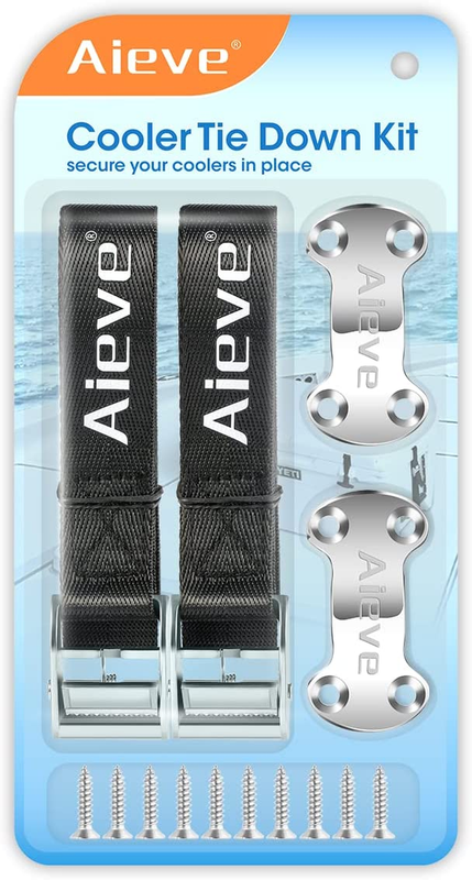 Tie Down Kit, Cooler Tie Down Straps For Yeti, Cooler Hold D