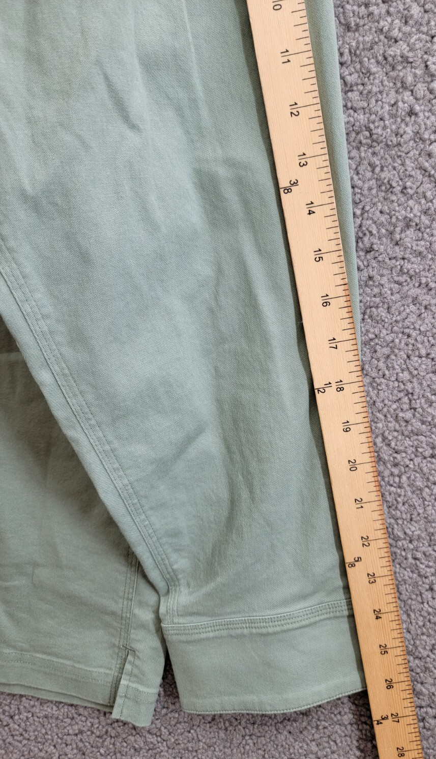 BASS OUTDOOR Relaxed Fit Stretch Worker Shirt Jacket Men's XXL Lily Pad L/S - Picture 5 of 19