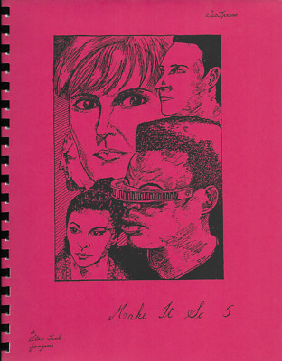 STAR TREK THE NEXT GENERATION fanzine MAKE IT SO #5