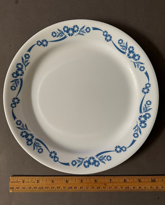 CORELLE BY CORNING BLUE CORNFLOWER 10 1/4'' DINNER PLATE VINTAGE
