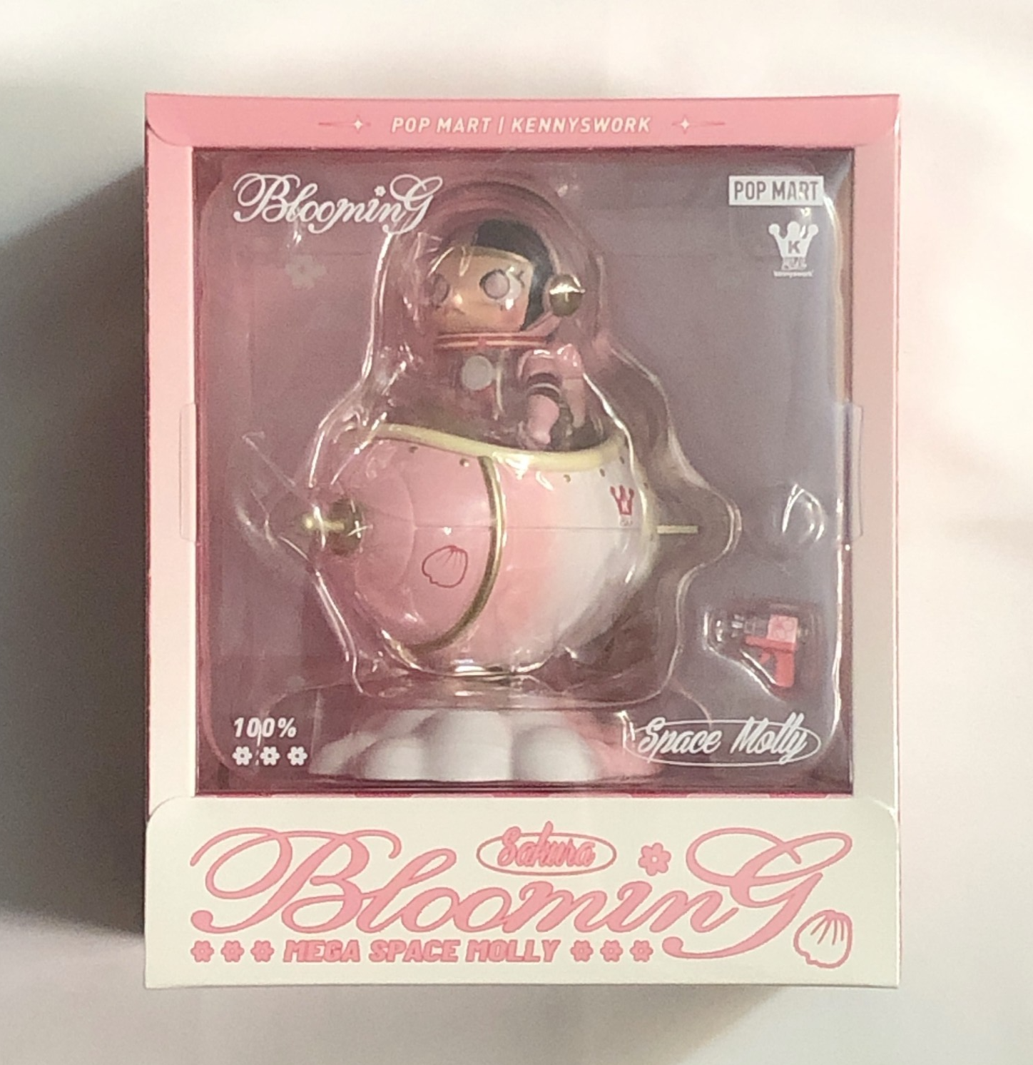 POP MART MEGA COLLECTIONS MEGA SPACE MOLLY 100% Blooming