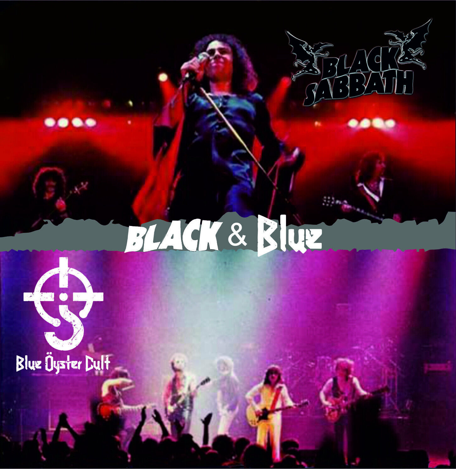 Black Sabbath / Blue Oyster Cult - Black & Blue Tour 1980 Black Sabbath / Blue Oyster Cult - Black & Blue Tour 1980