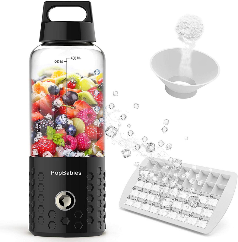Blend On-The-Go: Rechargeable USB Portable Blender for Smoot