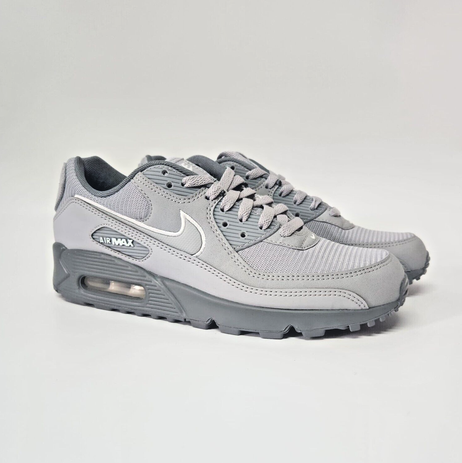 Nike Air Max 90 Wolf Grey Cool Grey Men's 9US 8UK Low Retro