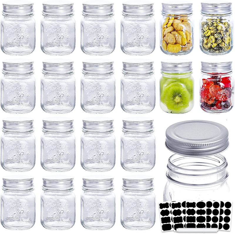Glass Jars With Lids,spice Jars,small Mason Jars Regular Mou