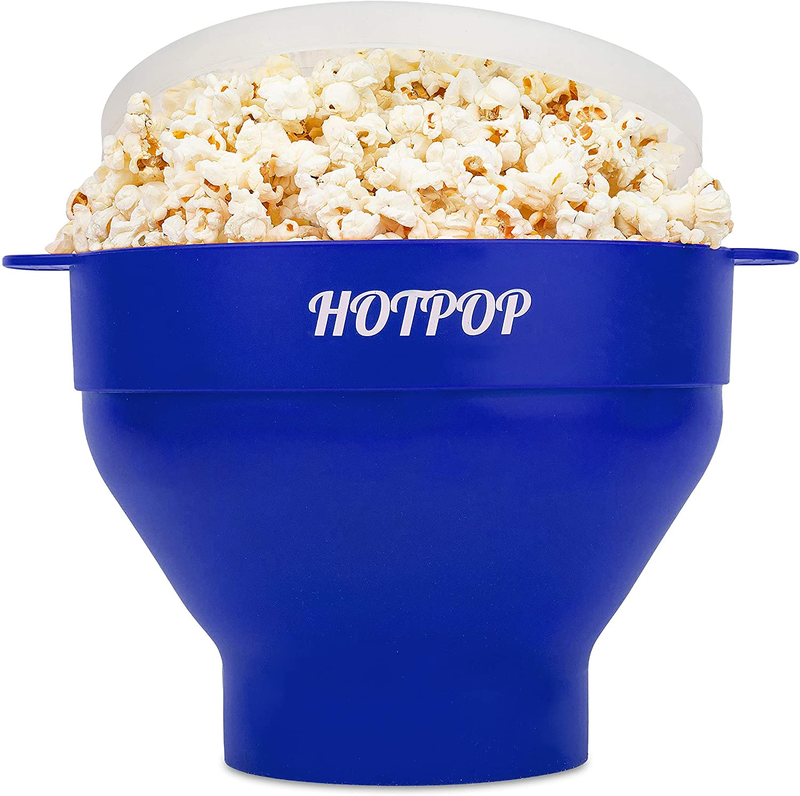 The Original Microwave Popcorn Popper, Silicone Popcorn Maker,