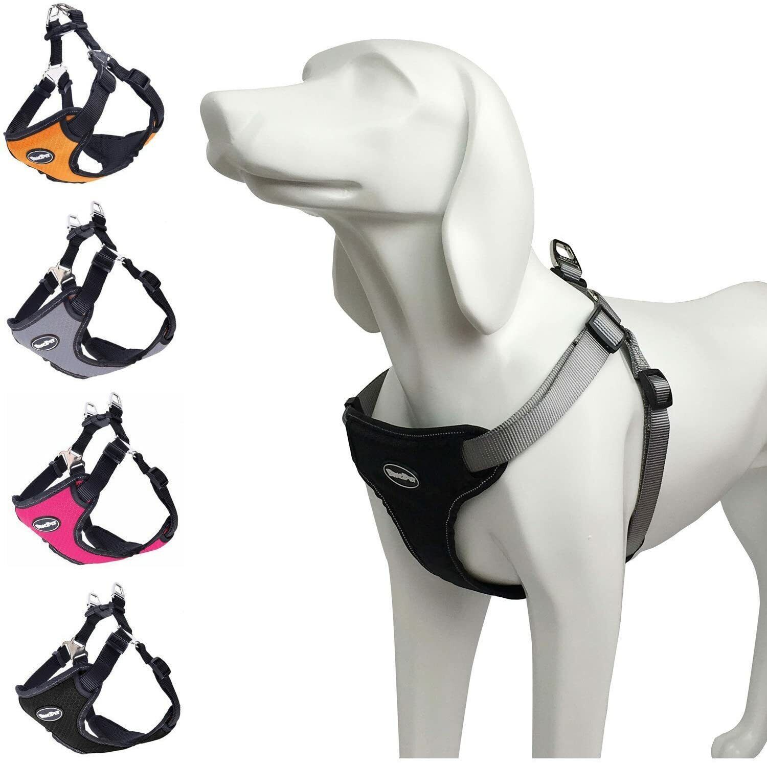 Reflective For Pet Puppy Freedom Walking Black L
