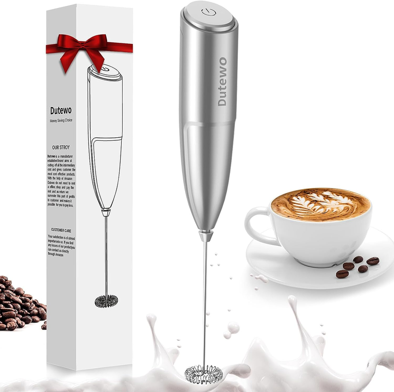 Hand Mixer Milk Frother for Coffee Frother Handheld Foam Mak
