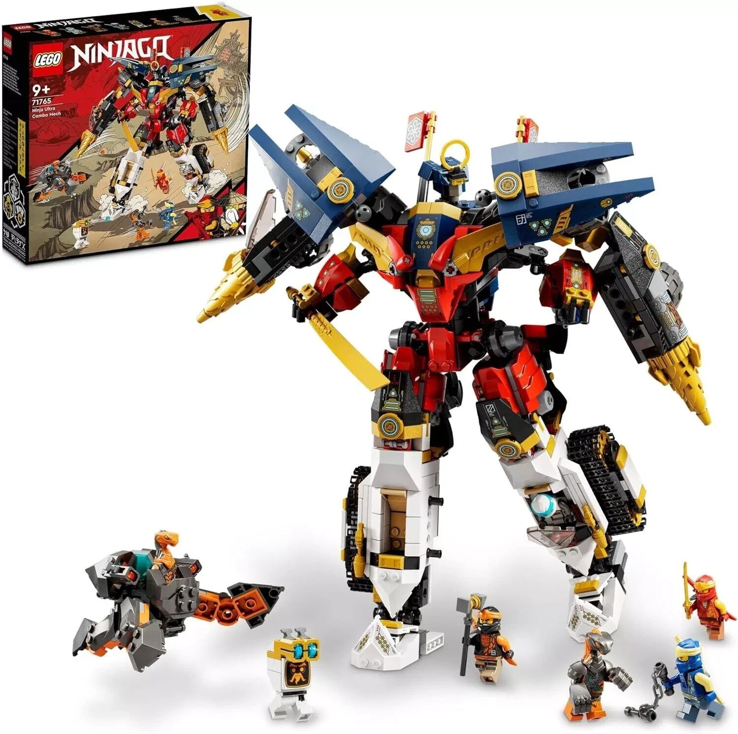 LEGO Ninjago Ninja Ultra Combo Mech 71765 Building Toy - New