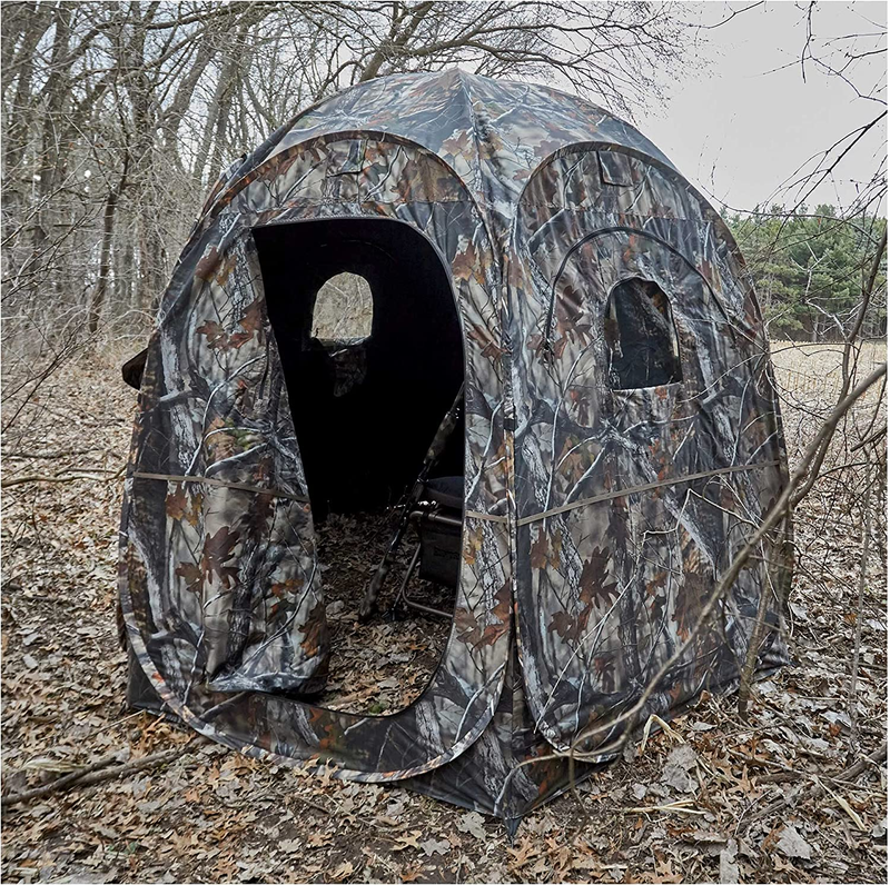 Ground Hunting Blind Tent Hunting Gear Ground Blinds Pop up Deer Blind 2 Person