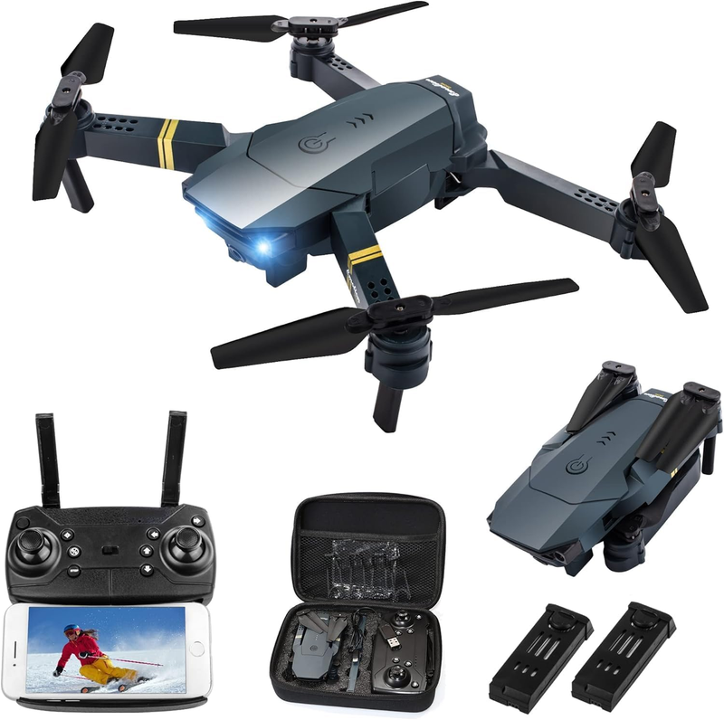 Drones 1080P HD Camera Foldable Live Video , Headless Mode - APP Control