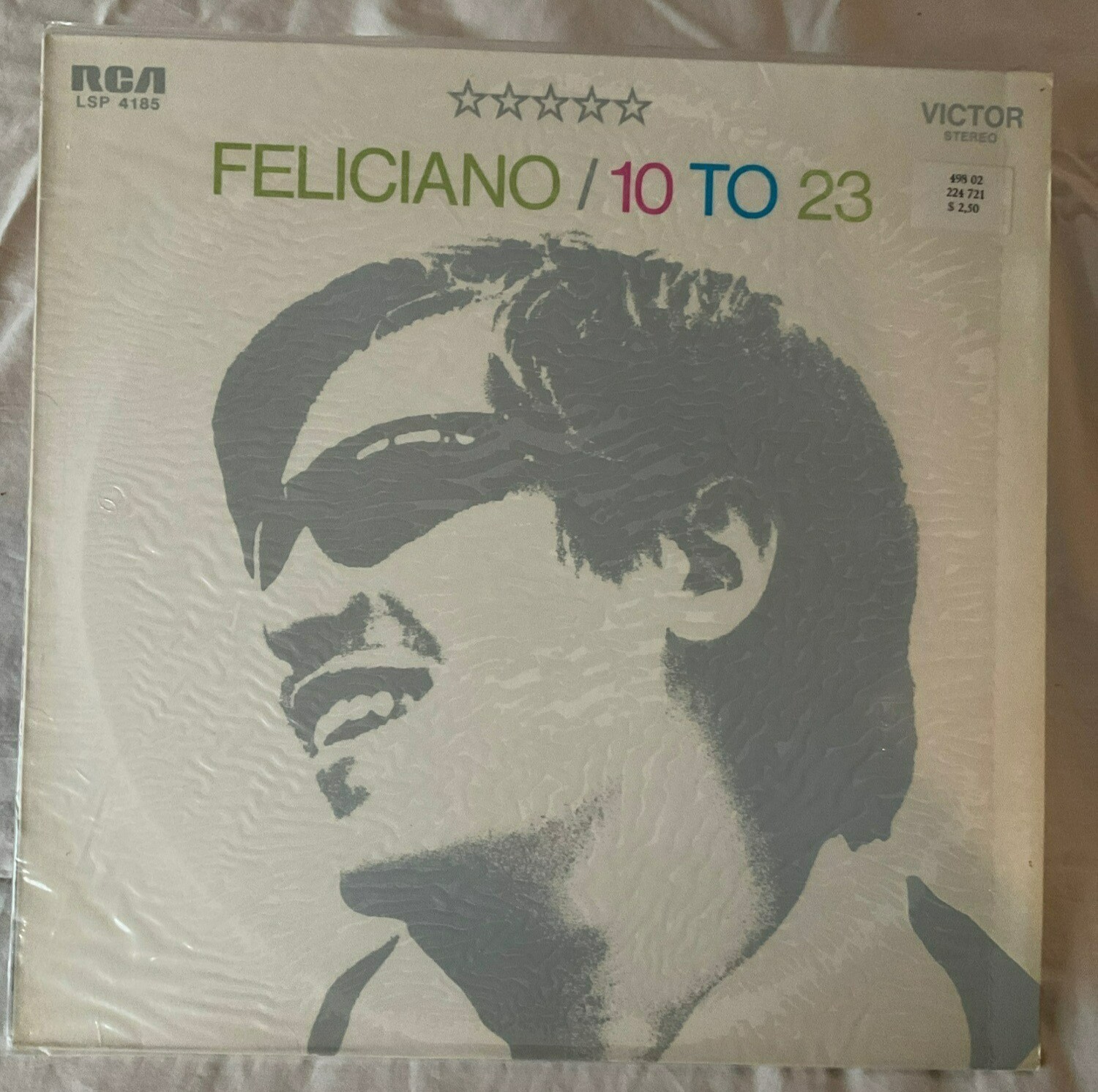 ホセ・フェリシアーノ [１０・トゥ・２３] Feliciano: 10 to 23 Vintage Vinyl Record | eBay
