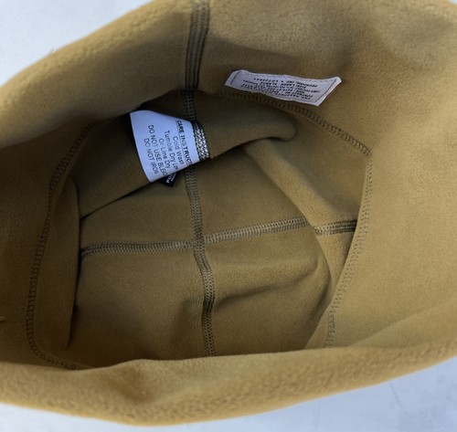 USMC Marine Polartec Hardface Wind Pro Fleece Coyote Watch Cap Beanie LG XL NEW