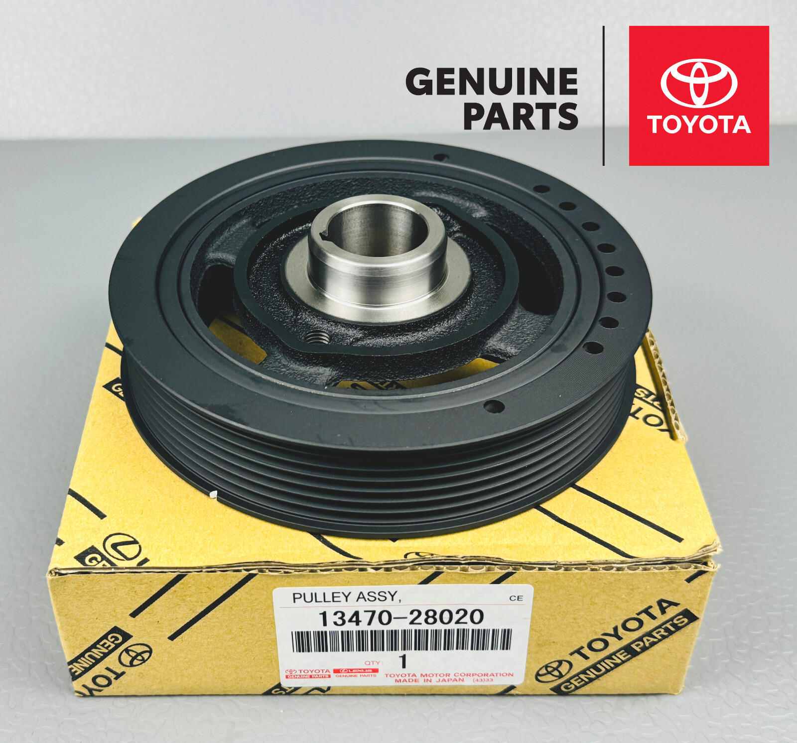 その他 FAB Polly Cranka CF 13470-28020 TOYOTA PULLY CRANKSHAFT fits corolla matrix