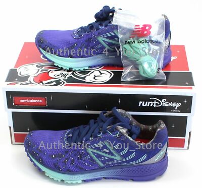 Pre-owned New Balance Balance Rundisney Run Disney Haunted Mansion Shoes Vazee Pace V2 Size 9.5 In Purple