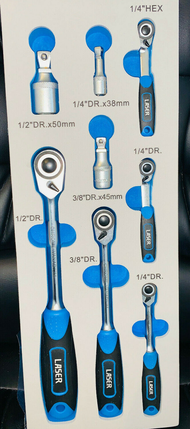 Ratchet Bit Holder Extensions Driver Set 1/4 Drive 3/8 Drive 1/2 Drive