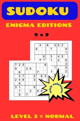 Sudoku Enigma Editions: Level 3 - Normal by Finn Chelander Andersen Paperback Bo