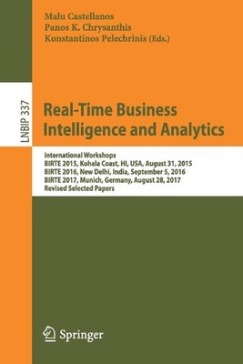Real-Time Business Intelligence and Analytics: International Workshops, BIRTE 20