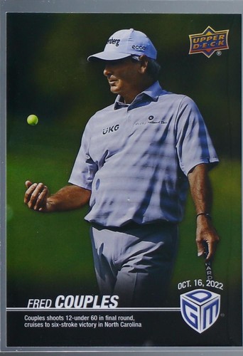 2022 Upper Deck All-Sports Game Dated Moments - Fred Couples #20