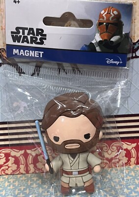 Disney Pixar  3D Magnet Star Wars Obi-wan Kenobi
