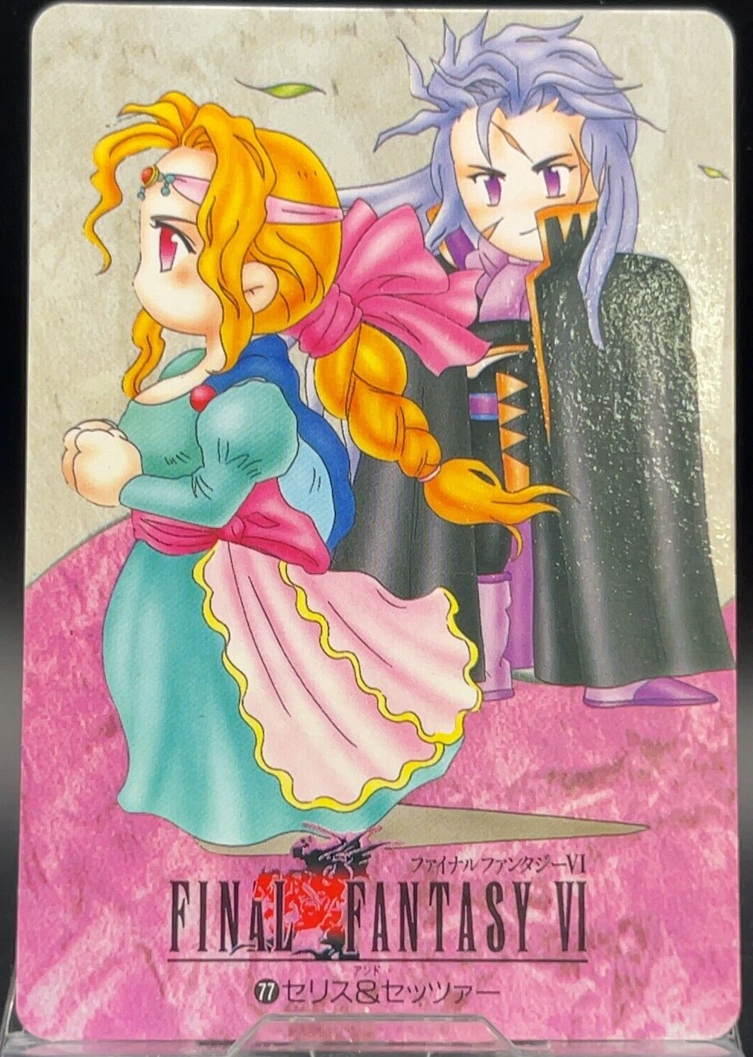 Celis Setzer 77 Final Fantasy 6 VI Trading Cards 1995 Bandai Celis Setzer 77 Final Fantasy 6 VI Trading Cards 1995 Bandai