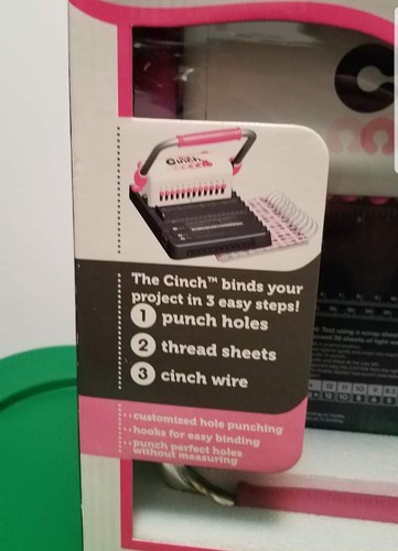 THE CINCH BOOK BINDING TOOL---NEW IN BOX!!!