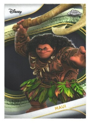2025 Topps Chrome Disney Trading Card 15 Maui Moana Vaiana