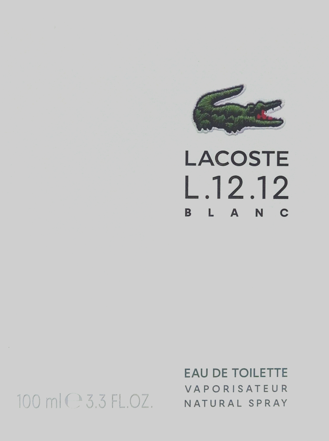 Amazon.com: Lacoste L.12.12 Blanc Eau de toilette for Men